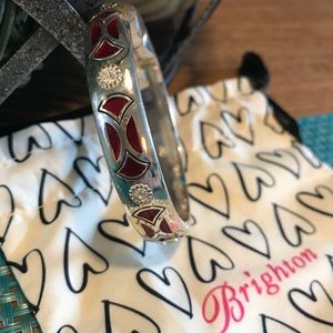 Brighton Enamel and Crystal Bangle